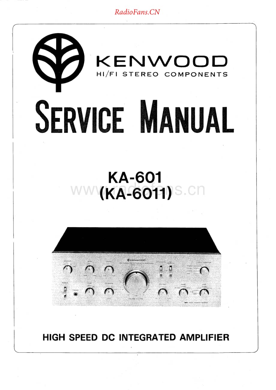 Kenwood-KA601-int-sm维修电路原理图.pdf_第1页