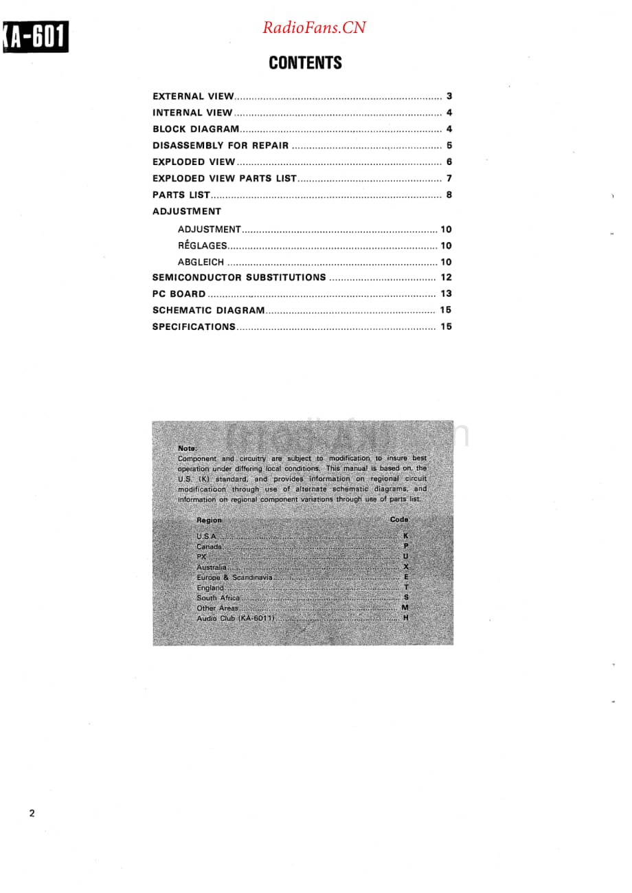 Kenwood-KA601-int-sm维修电路原理图.pdf_第2页