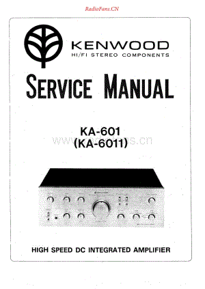 Kenwood-KA601-int-sm维修电路原理图.pdf