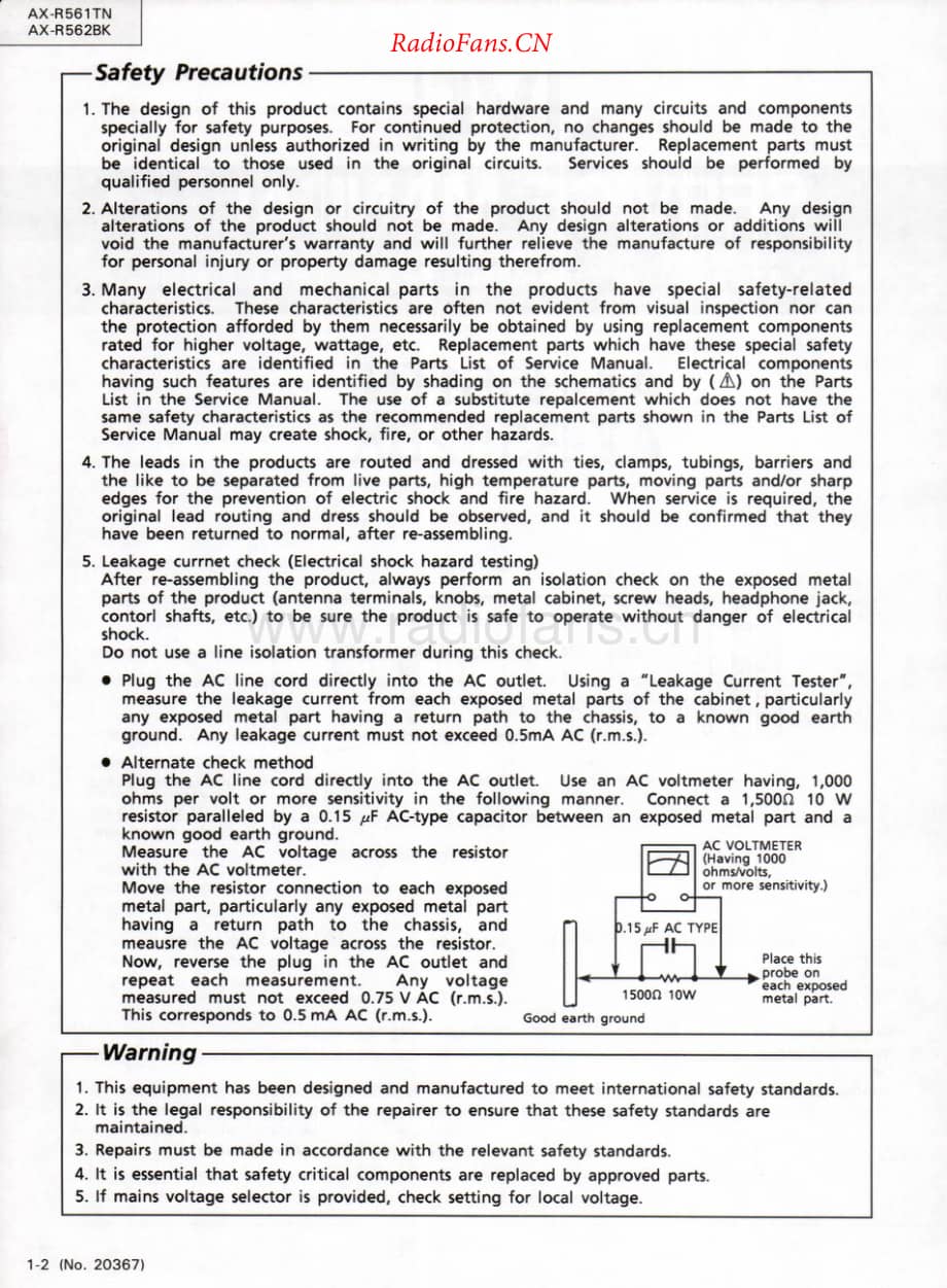 JVC-AXR562BK-int-sm维修电路原理图.pdf_第2页