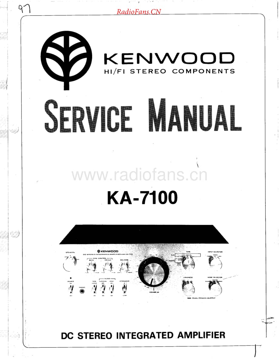 Kenwood-KA7100-int-sm维修电路原理图.pdf_第1页