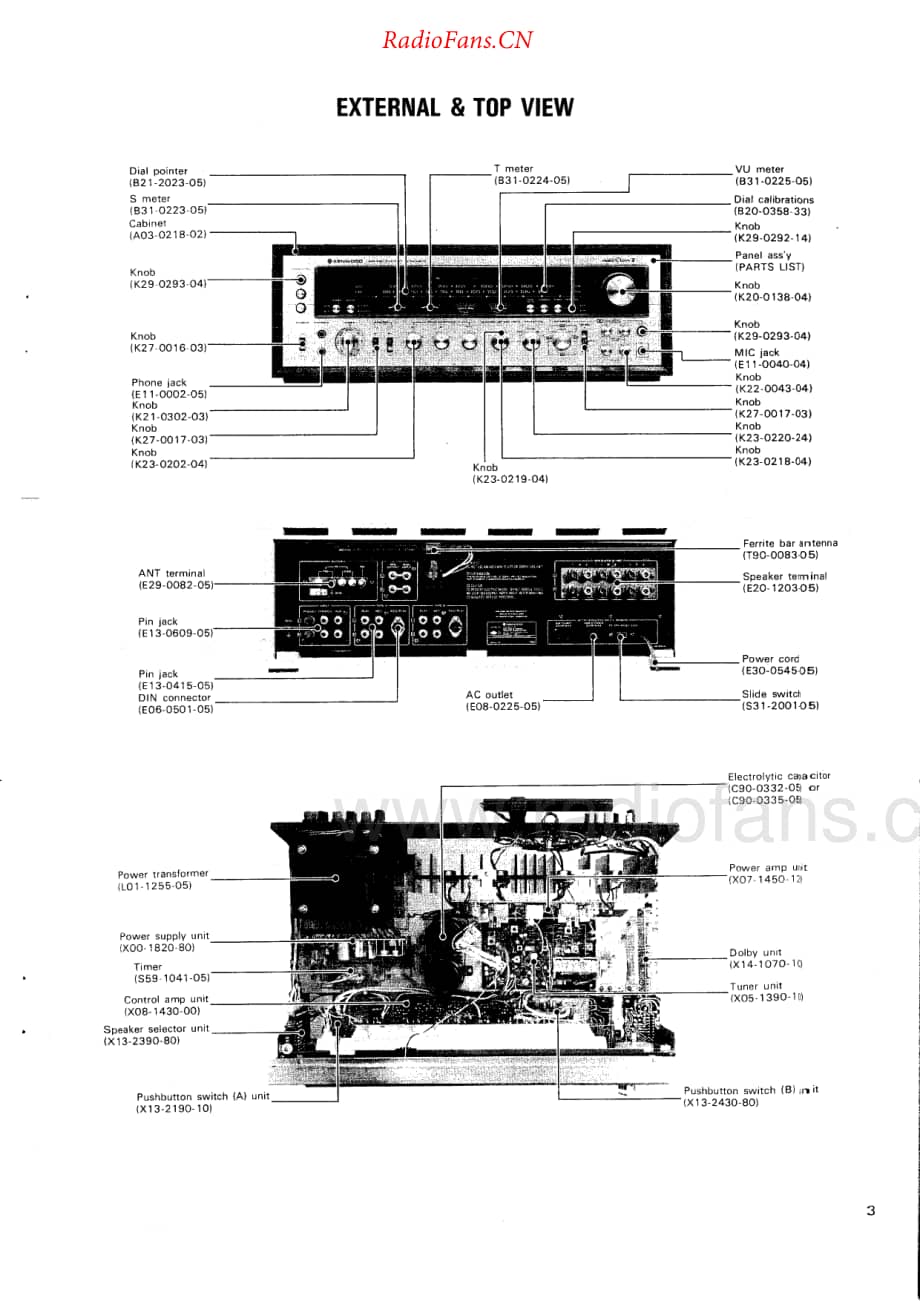 Kenwood-Elevenll-rec-sm维修电路原理图.pdf_第3页