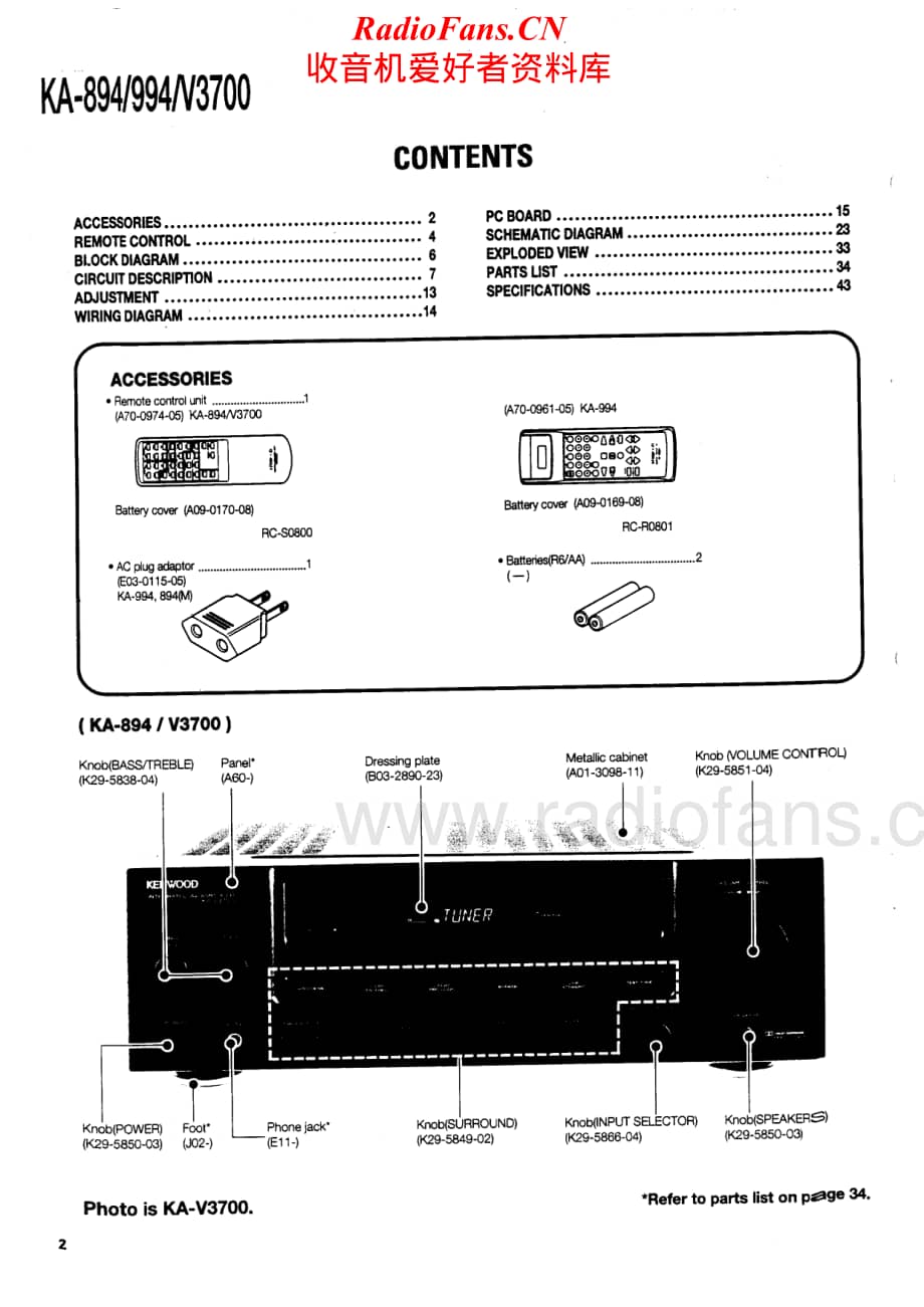 Kenwood-V3700-int-sm维修电路原理图.pdf_第2页