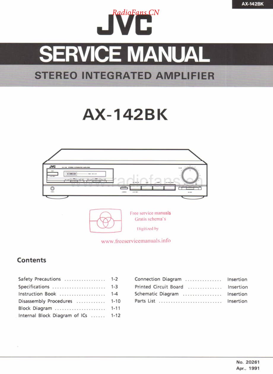 JVC-AX142BK-int-sm维修电路原理图.pdf_第1页