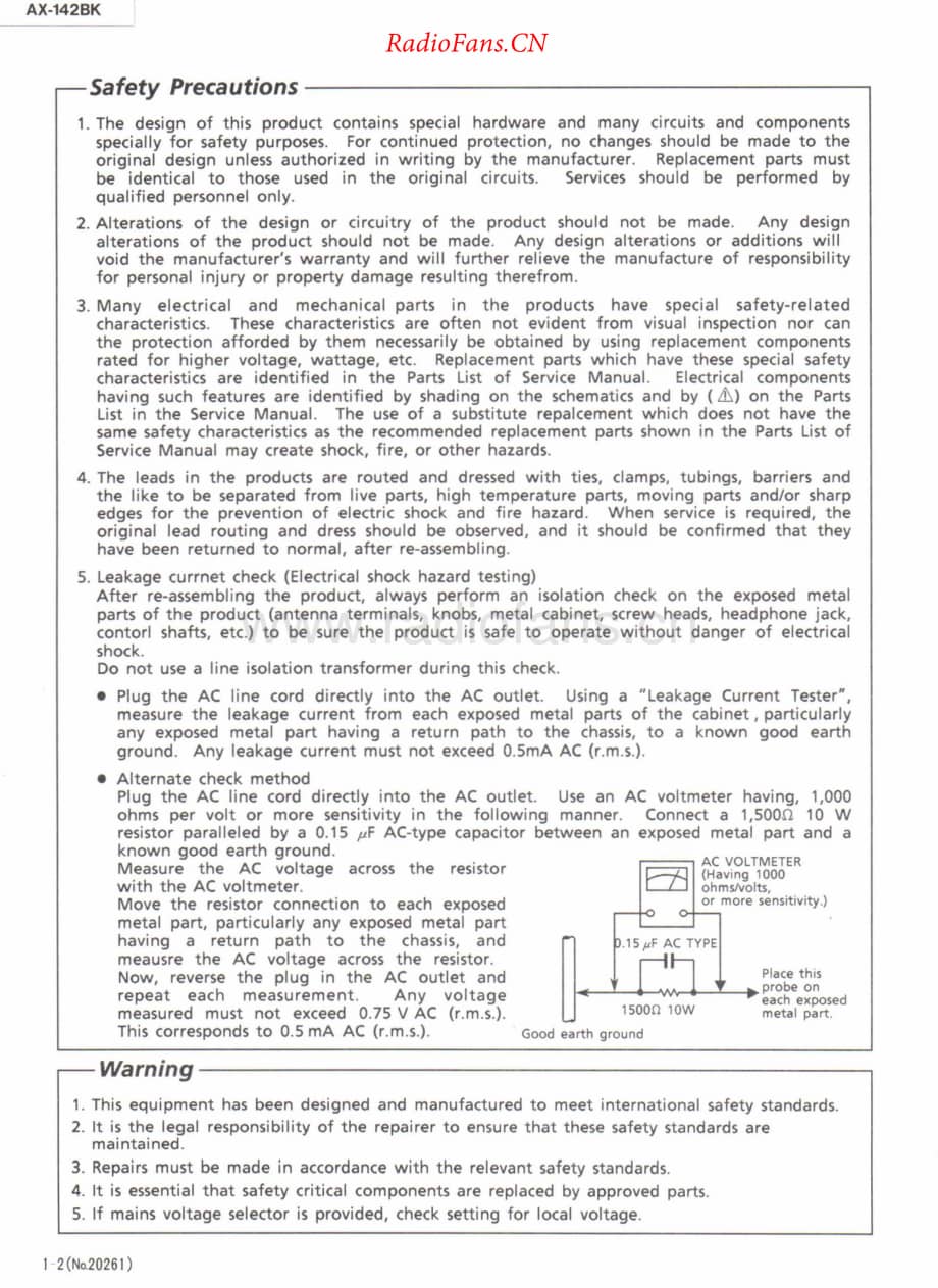 JVC-AX142BK-int-sm维修电路原理图.pdf_第2页