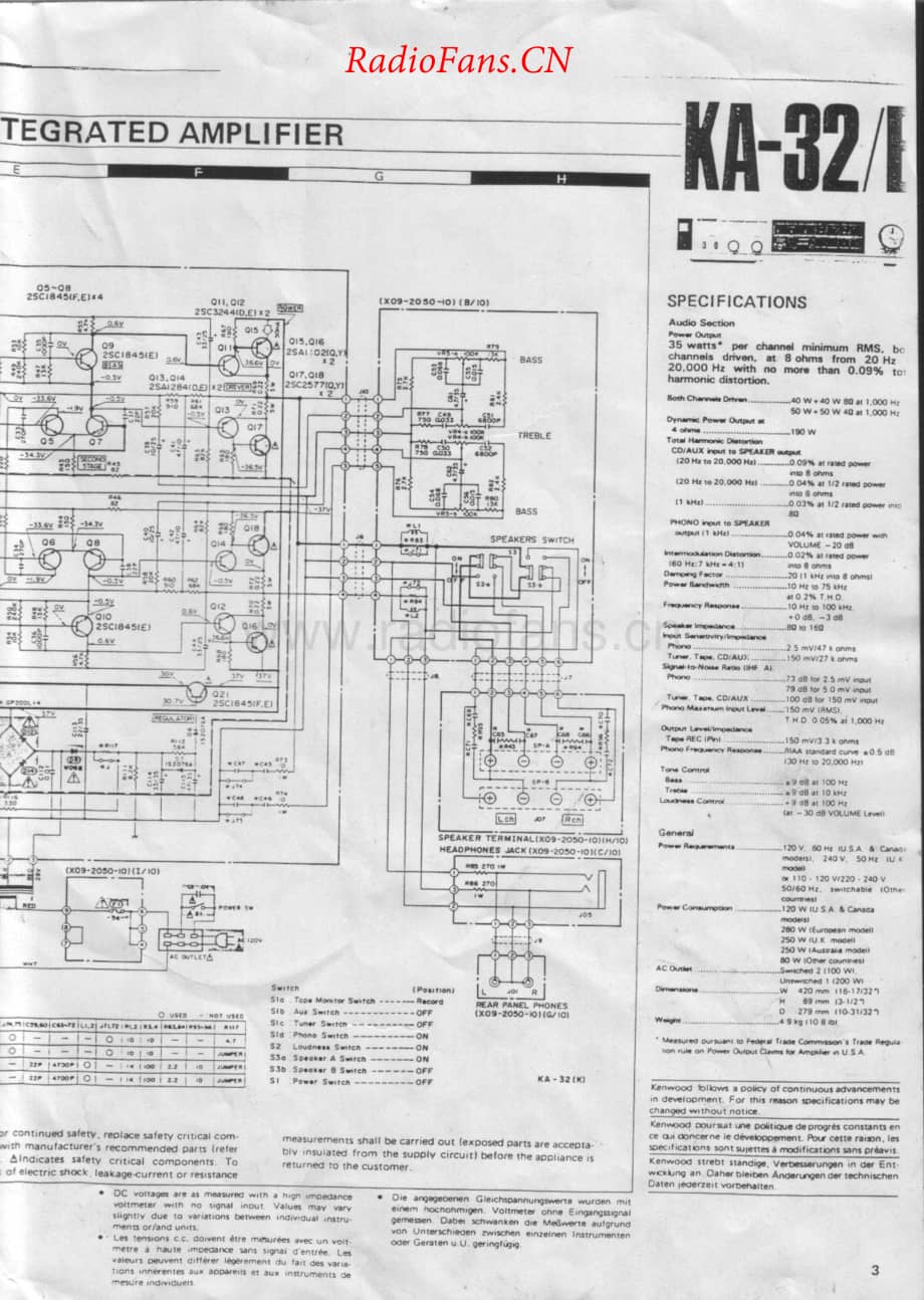 Kenwood-KA32-int-sch维修电路原理图.pdf_第2页