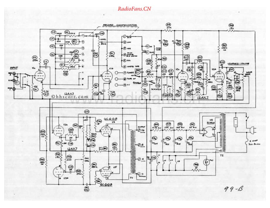 HHScott-99B-int-sch维修电路原理图.pdf_第1页