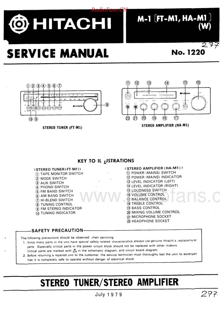 Hitachi-HAM1-int-sm维修电路原理图.pdf_第1页