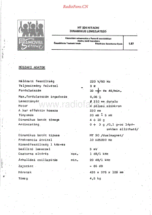 Hitachi-HT324-tt-sch维修电路原理图.pdf