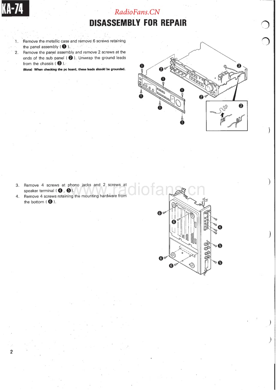 Kenwood-KA74-int-sm维修电路原理图.pdf_第2页