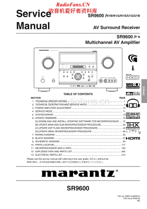 Marantz-SR9600-av-sm维修电路原理图.pdf