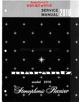 Marantz-2010-rec-sm维修电路原理图.pdf