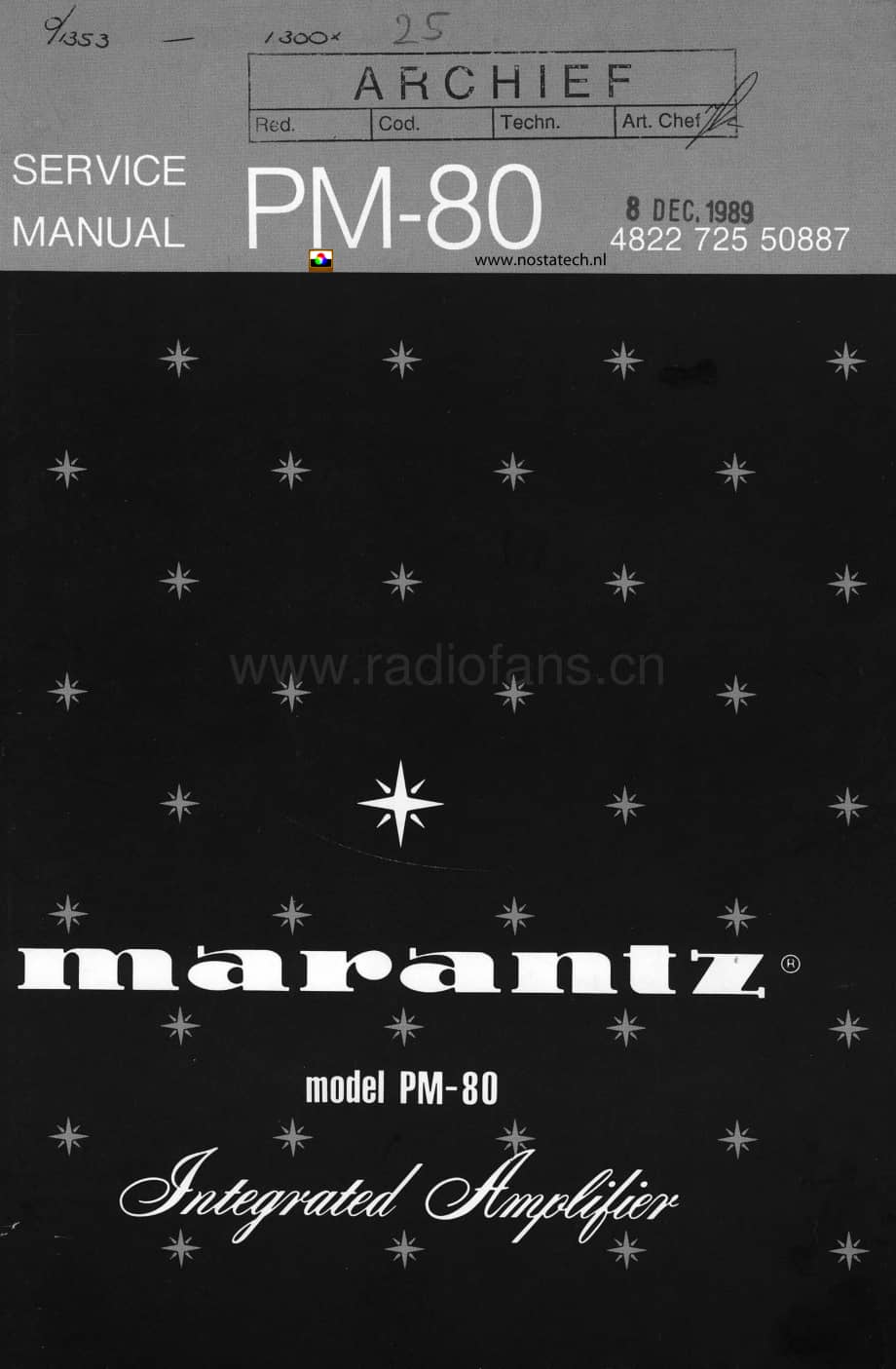 Marantz-PM80-int-sm维修电路原理图.pdf_第1页