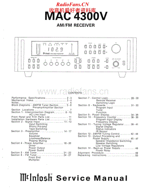 McIntosh-MAC4300V-rec-sm维修电路原理图.pdf