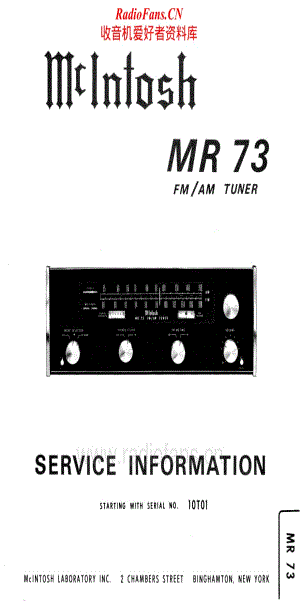 McIntosh-MR73-tun-sch维修电路原理图.pdf