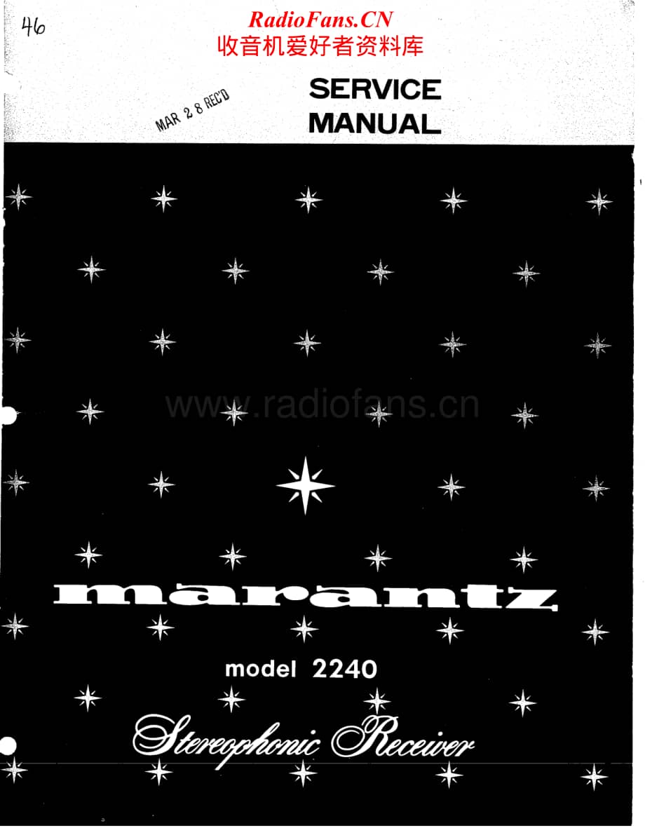 Marantz-2240-rec-sm维修电路原理图.pdf_第1页