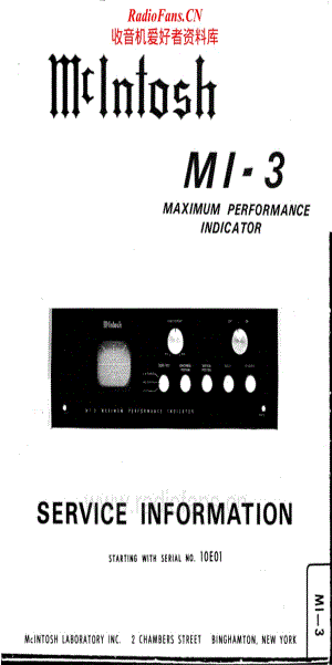 McIntosh-MI3-lab-sm维修电路原理图.pdf