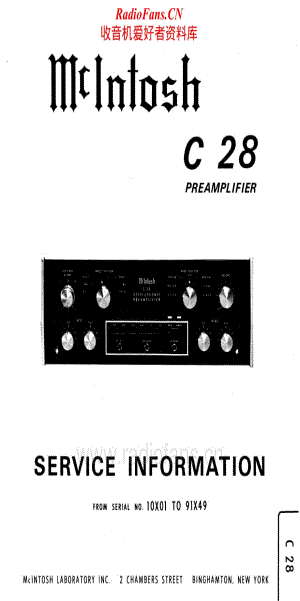 McIntosh-C28-pre-sm维修电路原理图.pdf