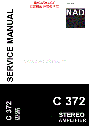 NAD-C372-int-sm维修电路原理图.pdf