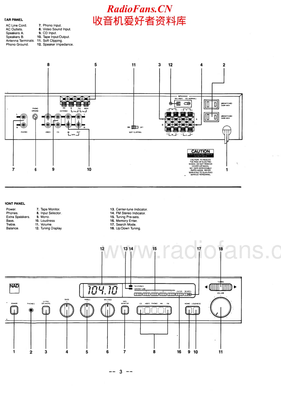 NAD-7020E-rec-sm维修电路原理图.pdf_第3页