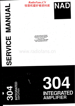 NAD-304-int-sm维修电路原理图.pdf