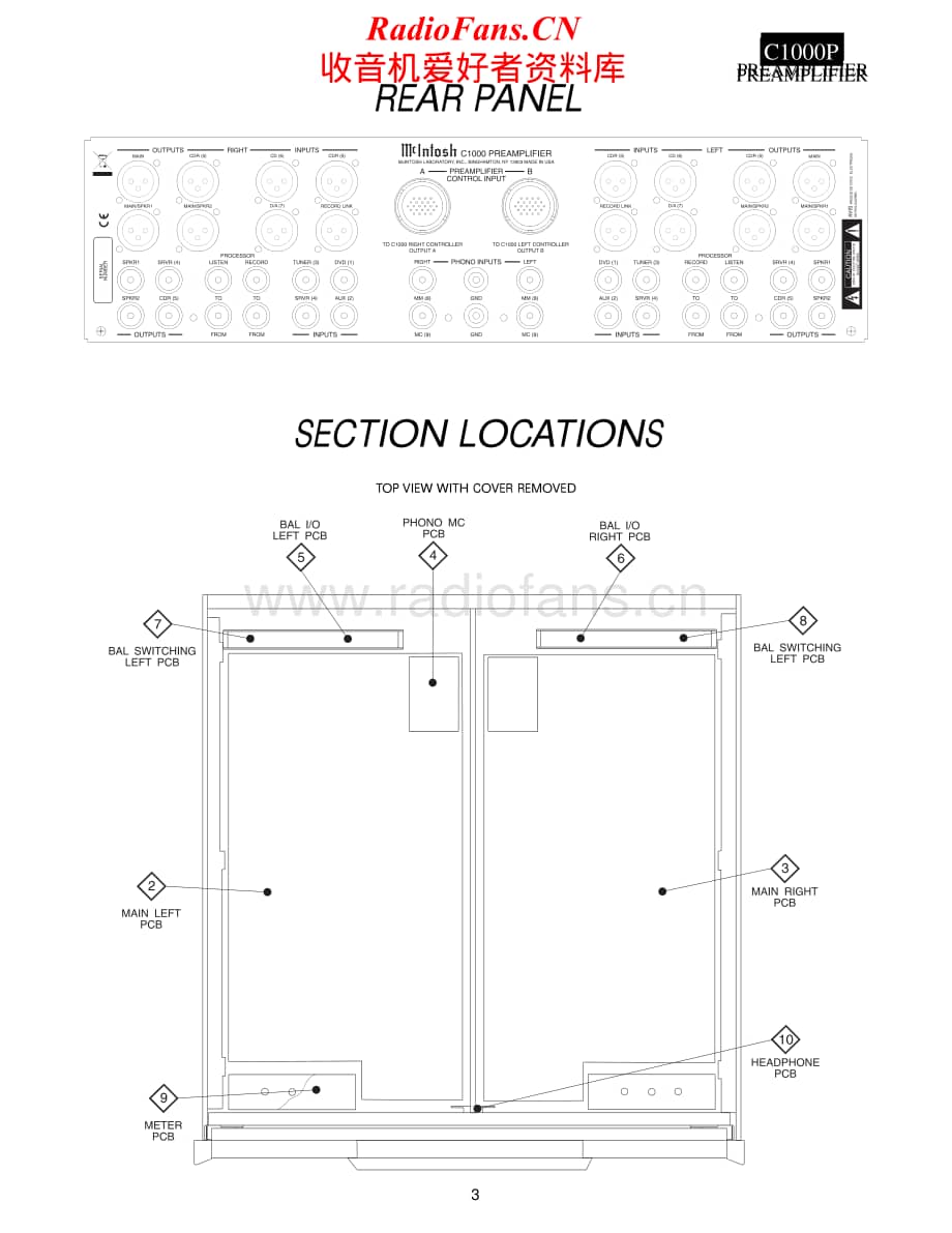 McIntosh-C1000P-pre-sm维修电路原理图.pdf_第3页