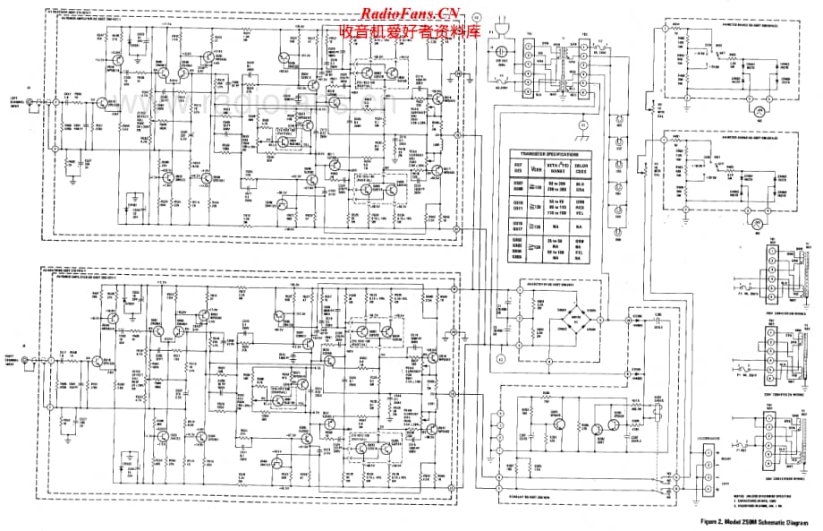 Marantz-250M-pwr-sch维修电路原理图.pdf_第1页