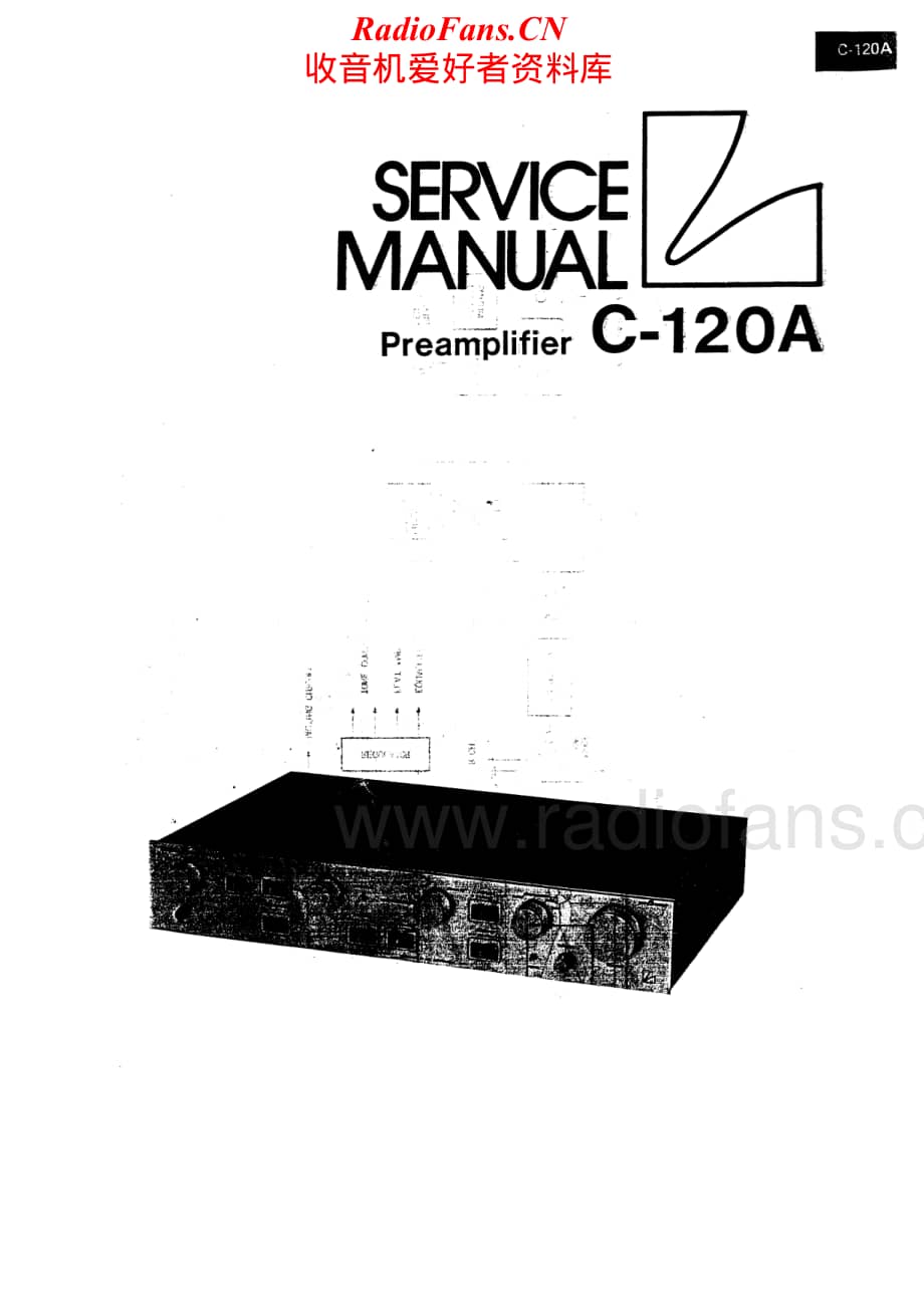 Luxman-C120A-pre-sm维修电路原理图.pdf_第1页