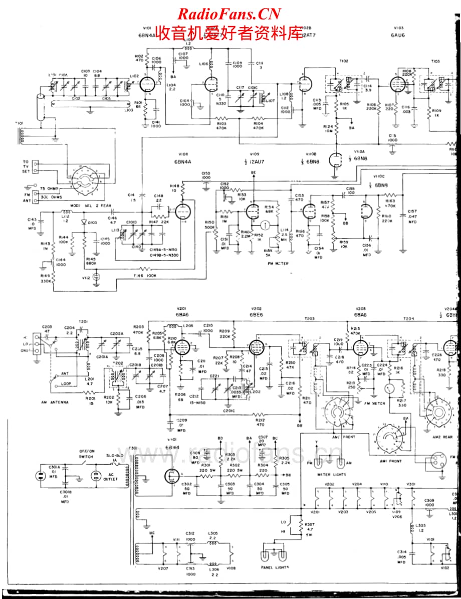 McIntosh-MR66-tun-sch维修电路原理图.pdf_第1页