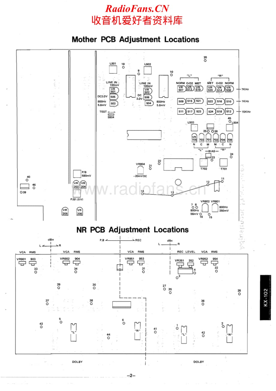 Luxman-KX102-tape-sm维修电路原理图.pdf_第3页