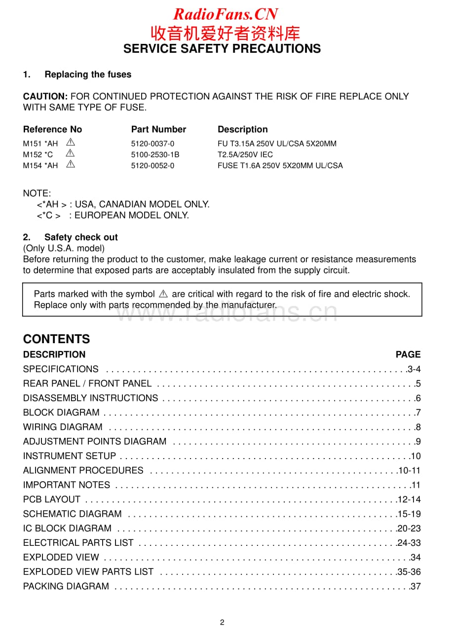 NAD-C730-rec-sm维修电路原理图.pdf_第2页