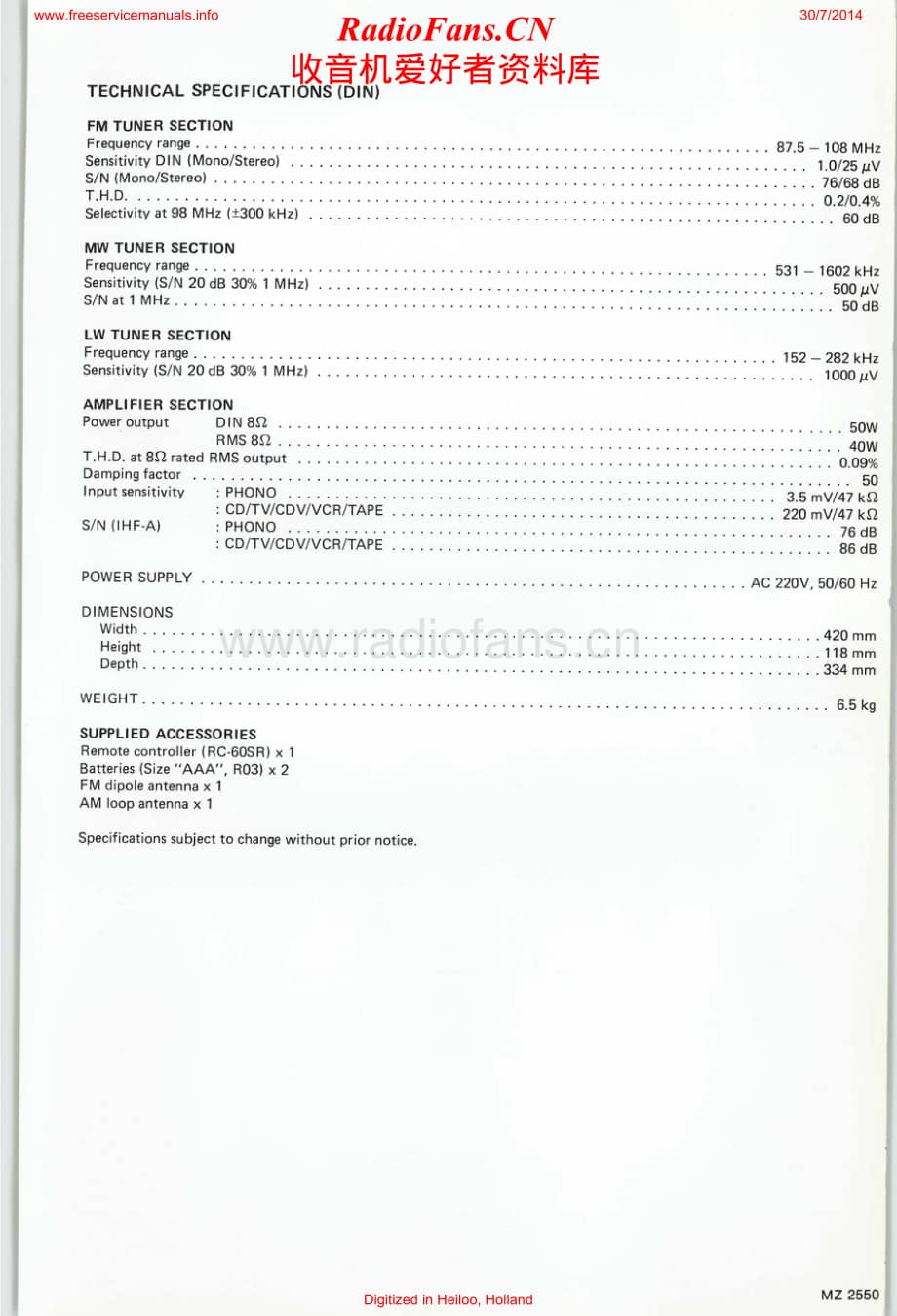 Marantz-SR50L-avr-sm维修电路原理图.pdf_第3页