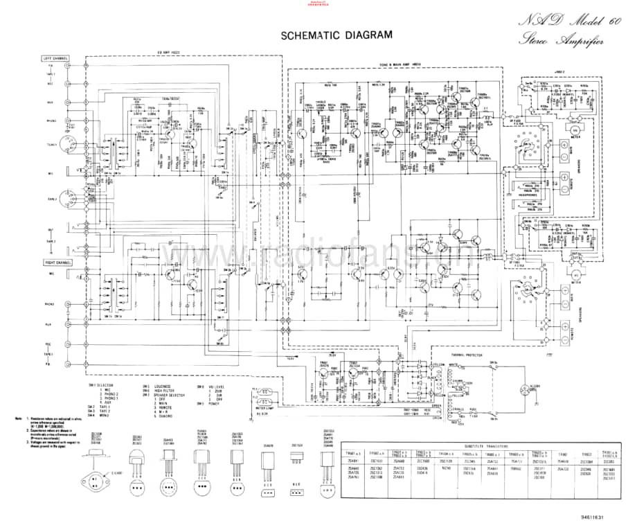 NAD-60-int-sch维修电路原理图.pdf_第1页