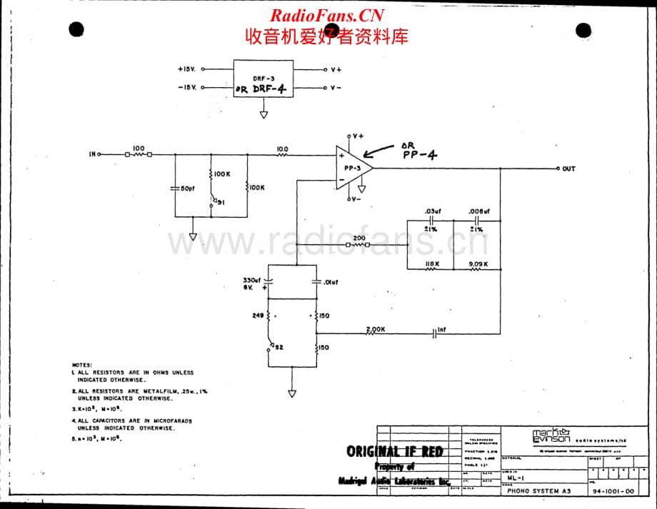 MarkLevinson-ML1-pre-sch维修电路原理图.pdf_第1页