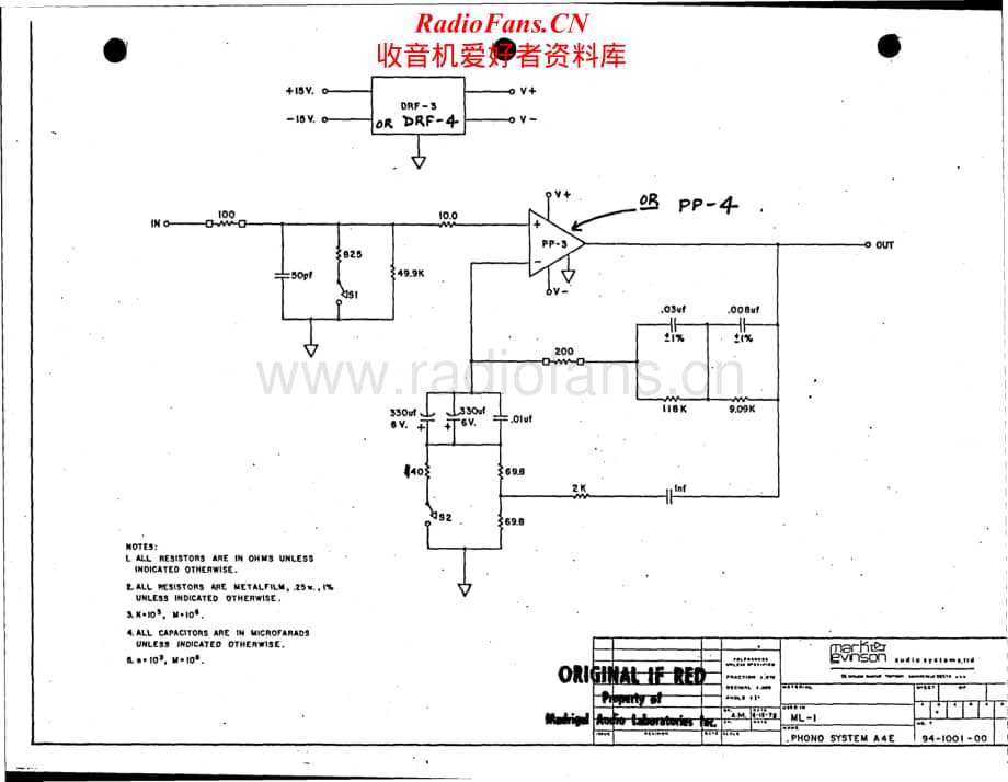 MarkLevinson-ML1-pre-sch维修电路原理图.pdf_第2页