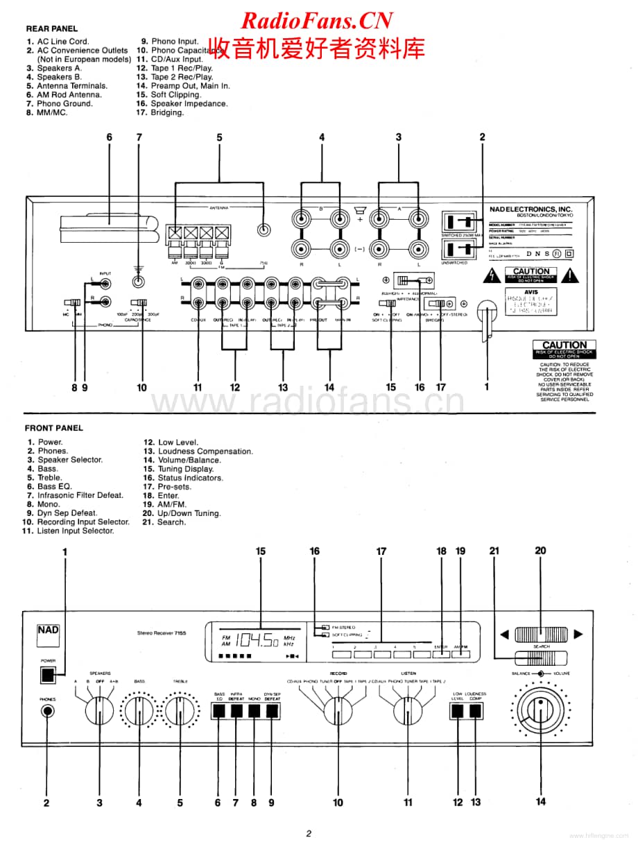 NAD-7155-rec-sm维修电路原理图.pdf_第3页