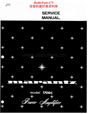 Marantz-DC170S-pwr-sm维修电路原理图.pdf