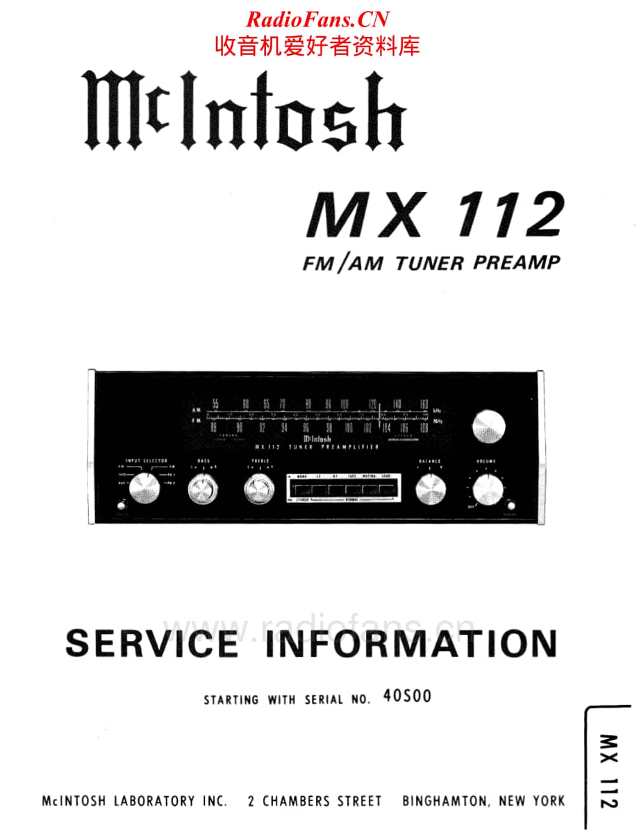 McIntosh-MX112-pre-sm2维修电路原理图.pdf_第1页