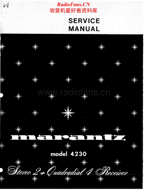 Marantz-4230-rec-sm维修电路原理图.pdf