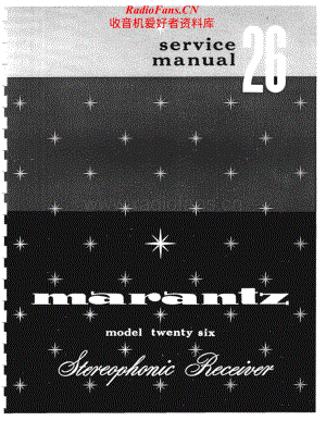 Marantz-26-rec-sm维修电路原理图.pdf