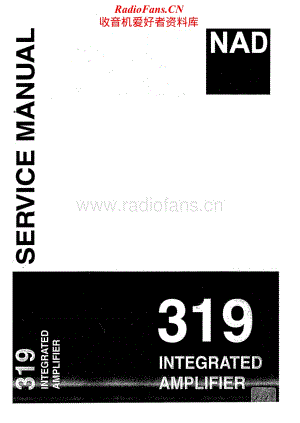 NAD-319-int-sm维修电路原理图.pdf