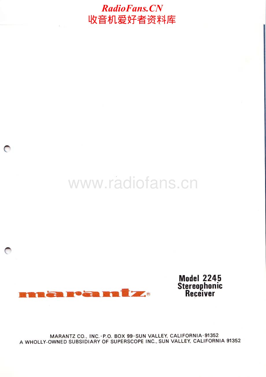 Marantz-2245-rec-om维修电路原理图.pdf_第3页