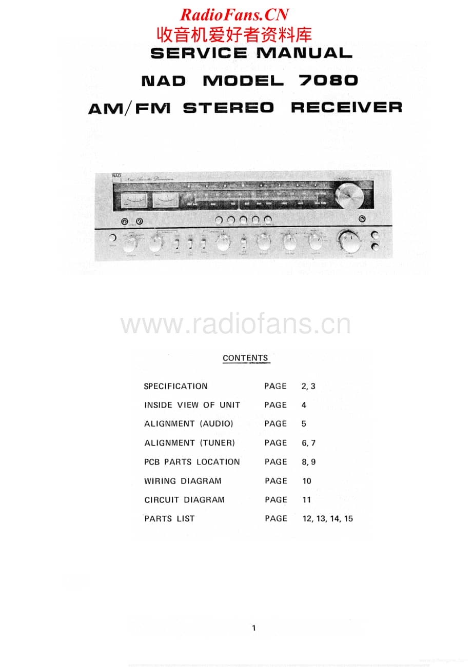 NAD-7080-rec-sm维修电路原理图.pdf_第1页