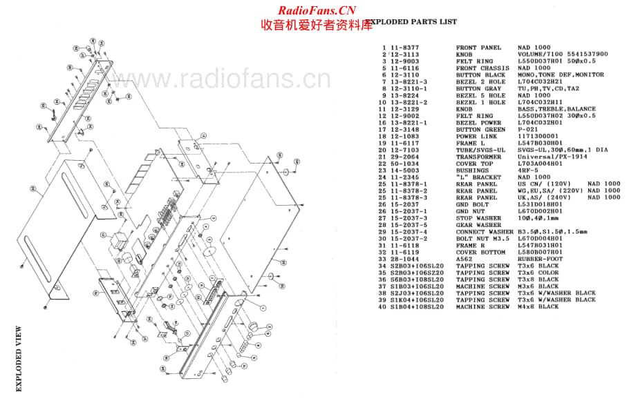 NAD-1000-pre-sm维修电路原理图.pdf_第3页