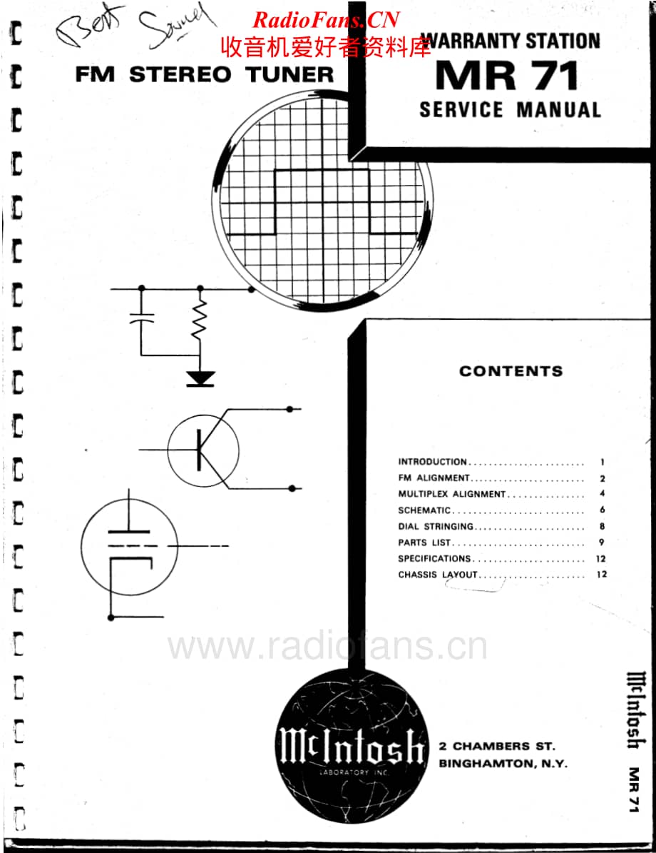 McIntosh-MR71-tun-sml维修电路原理图.pdf_第1页