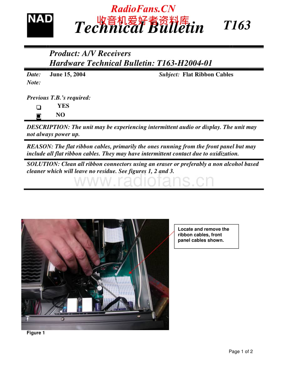 NAD-T163-pre-tb1维修电路原理图.pdf_第1页