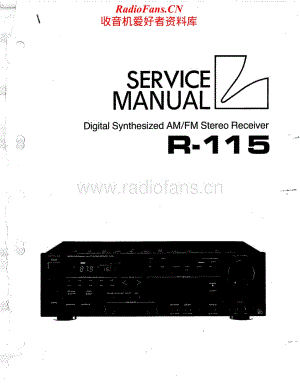 Luxman-R115-rec-sm维修电路原理图.pdf