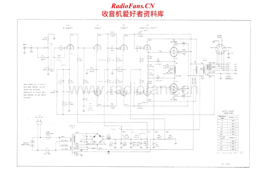 McIntosh-MC45-pwr-sch维修电路原理图.pdf_第1页