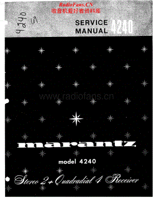 Marantz-4240-rec-sm维修电路原理图.pdf