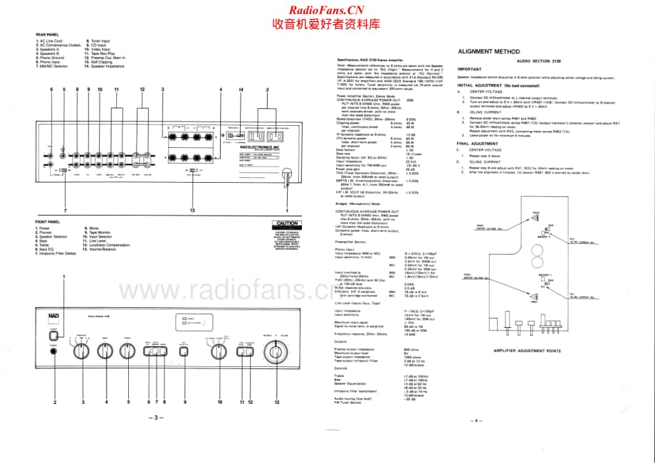 NAD-3130-int-sm维修电路原理图.pdf_第3页